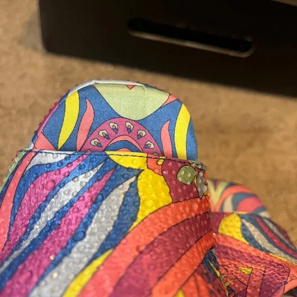 Groovy Mule Platform Heels ☮️ - Women's Size 9 - Picture 9 of 10